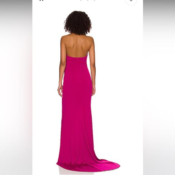 New NWT Katie May Jupiter Maxi Gown in Magenta - Picture 3 of 8